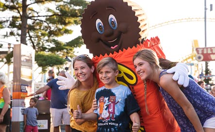 Family with Reese Character