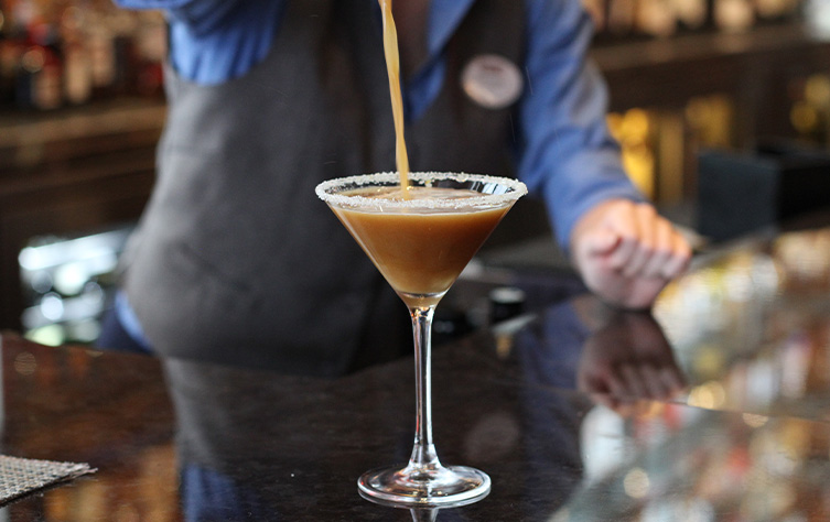 A drink at The Hotel Hershey