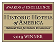 Historic Hotels of America 2019 winner