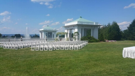 Ceremony in The Formal Gardens