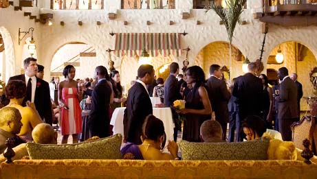 Cocktail Hour in The Fountain Lobby