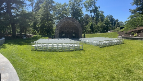 Ceremony in The Rock Gardens