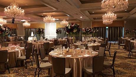 Reception in Garden Terrace Ballroom