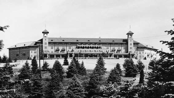 The Hotel Hershey Exterior, circa 1934