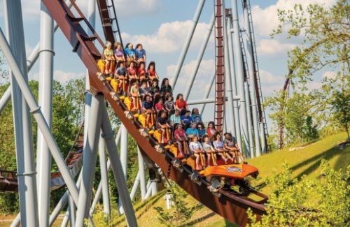 Candymonium rollercoaster