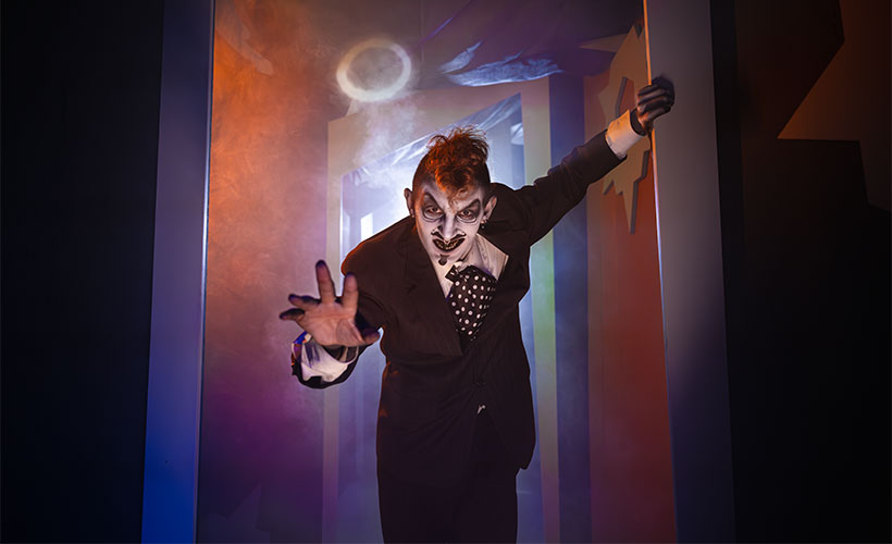 Character actor at Twisted Carnevil at Hersheypark Dark Nights