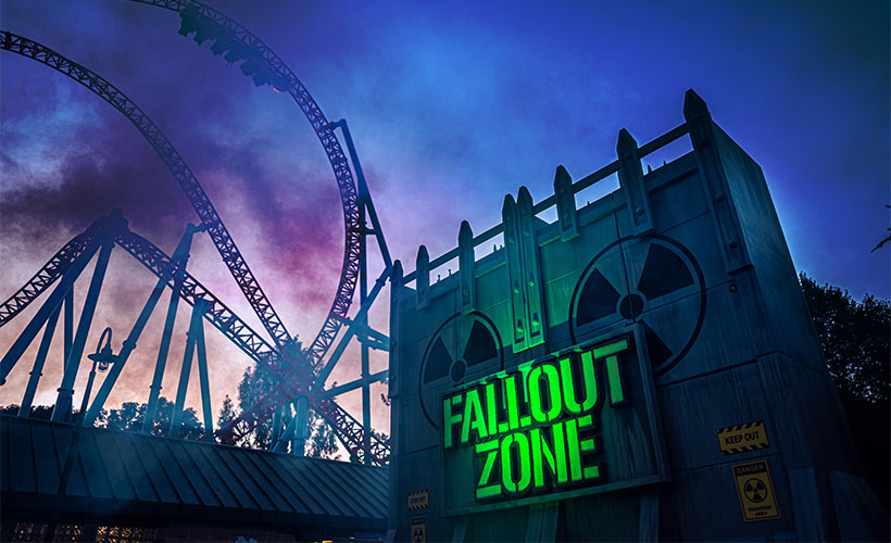 Fallout Zone at Hersheypark Dark Nights
