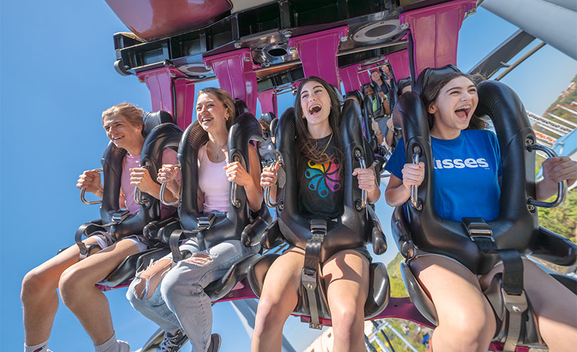 Kids at Hersheypark