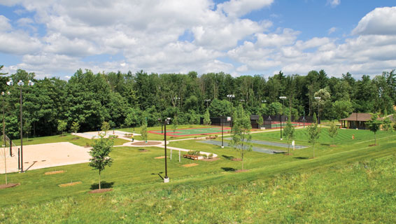 Overview of Sports Complex