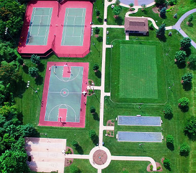 Picture of the sports complex