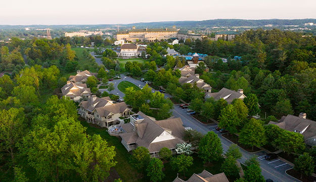 The Villas from the sky