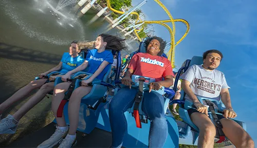 Riders on Skyrush